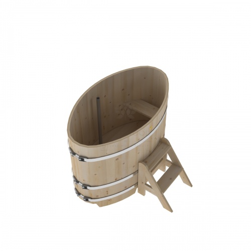 Купель овальная из кедра BentWood 0,80х1,42
