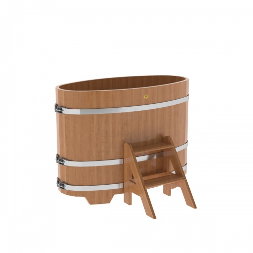 Купель овальная из дуба BentWood 0,69х1,31