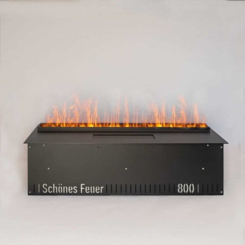 Электроочаг Schönes Feuer 3D FireLine 800 Pro со стальной крышкой в Старом Осколе