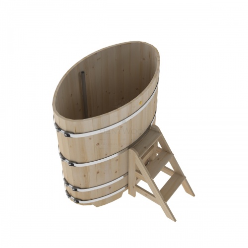 Купель овальная из кедра BentWood 0,80х1,42